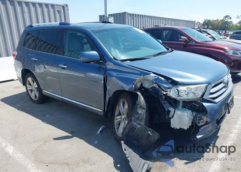 2013 Toyota Highlander Limited V6 из США, поврежденный, VIN 5TDYK3EH6DS122944